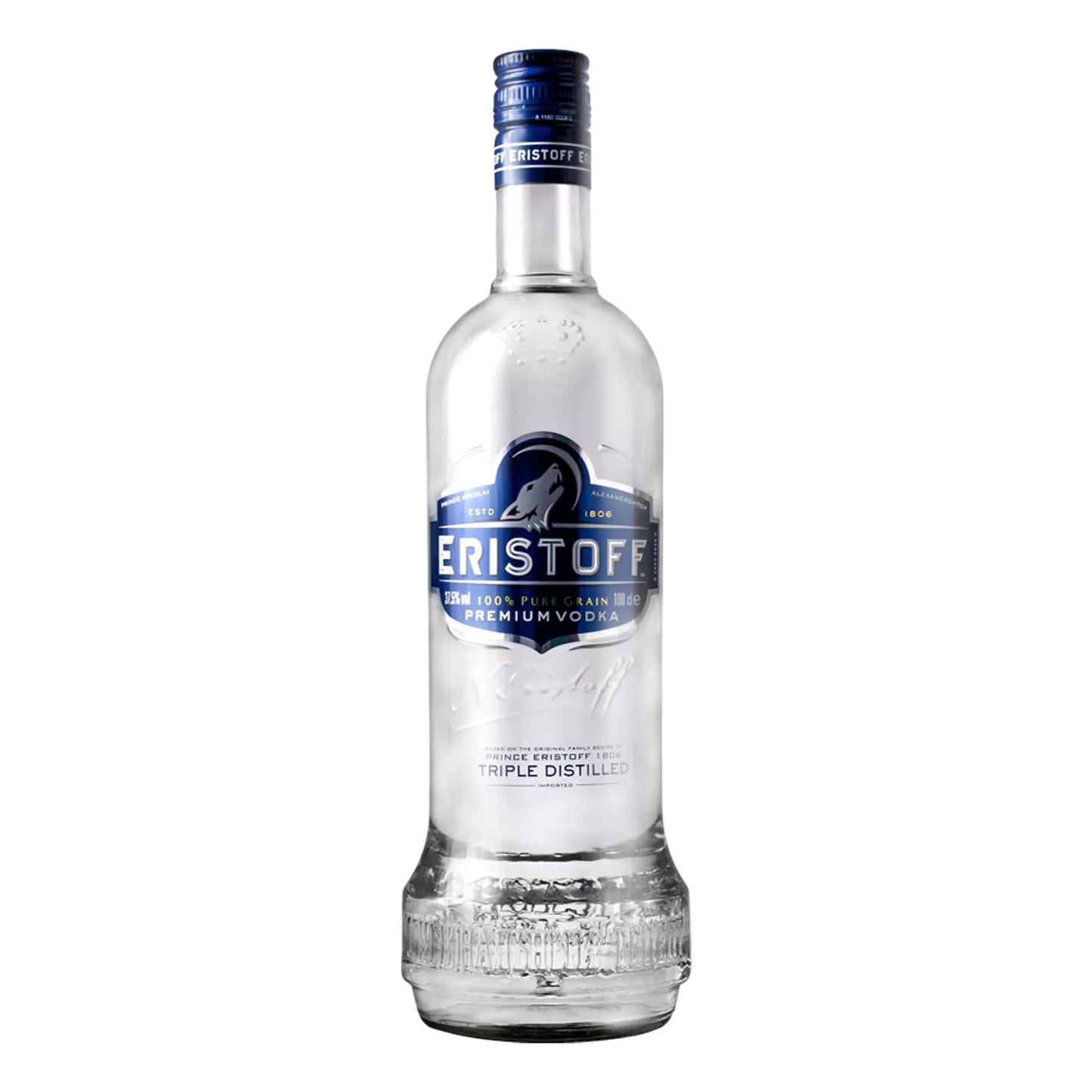 Vodka Eristoff Premium 37,5º 1Lt X3