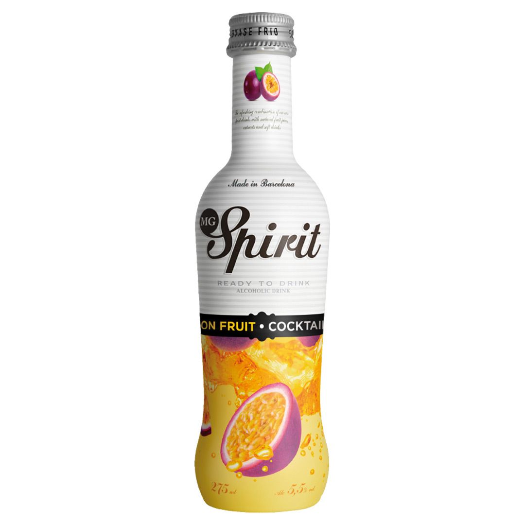 Vodka Spirit Passion Fruit 5,5º 275cc X12
