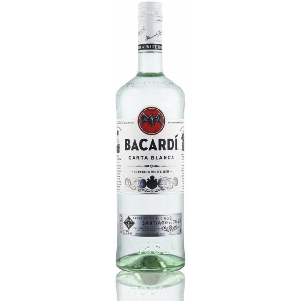 Ron Bacardí Blanco 37.5º 750cc X3