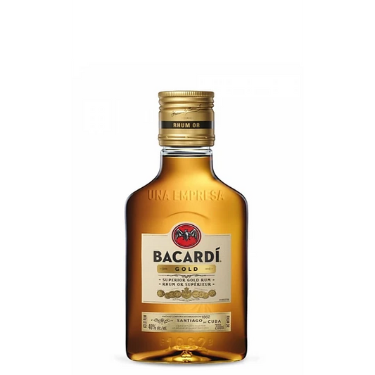 Ron Bacardí Dorado 40º 220cc X24