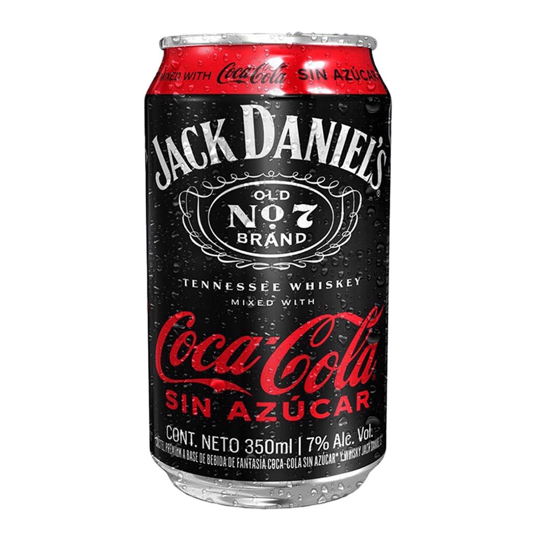 Whisky Jack + Coca Cola 7º 350cc X6