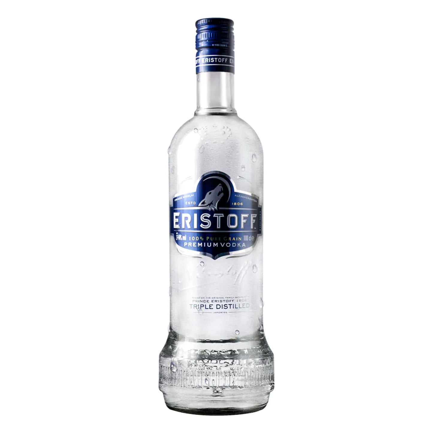 Vodka Eristoff Premium 37,5º 700cc X12