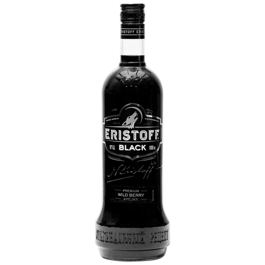 Vodka Eristoff Black 18º 1Lt X6