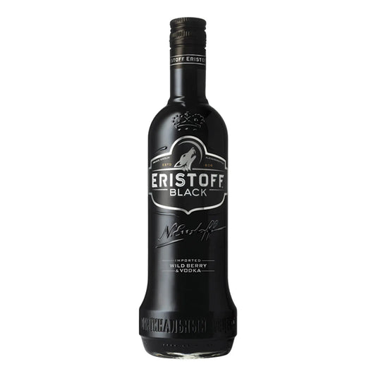 Vodka Eristoff Black 18º 700cc X6