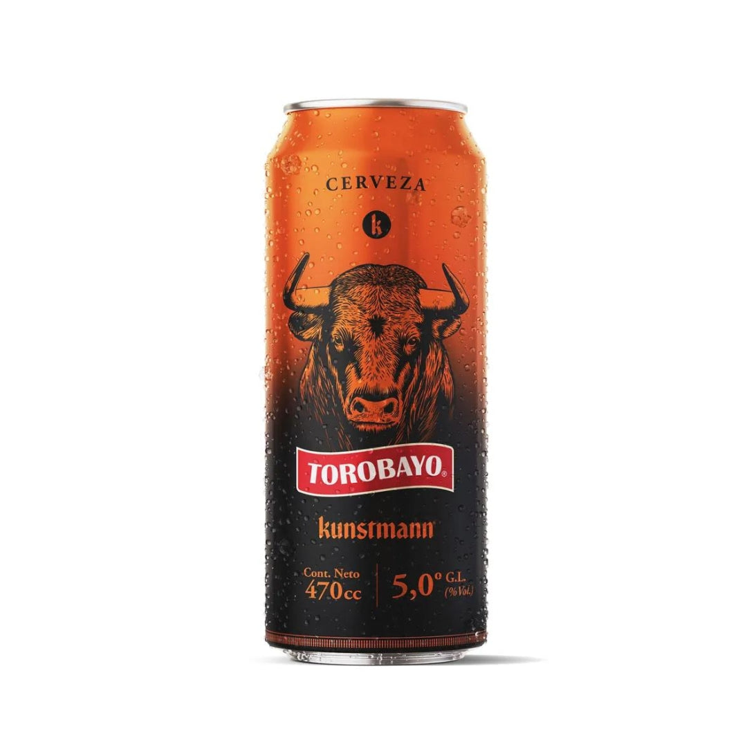 Cerveza Kunstmann Torobayo Lata 470cc X24