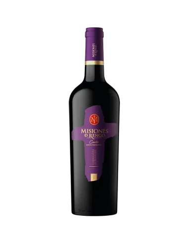 Vino Misiones de Rengo Black Carmenere 14º 750cc X3