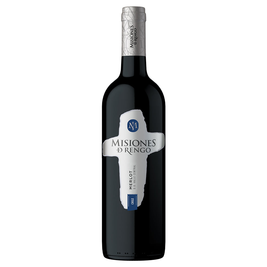 Vino Misiones de Rengo Varietal Merlot 13º 750cc X12