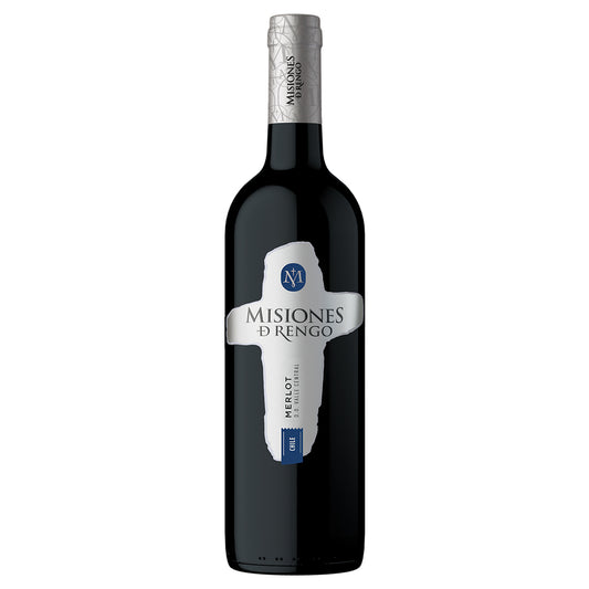 Vino Misiones de Rengo Varietal Merlot 13º 750cc X3