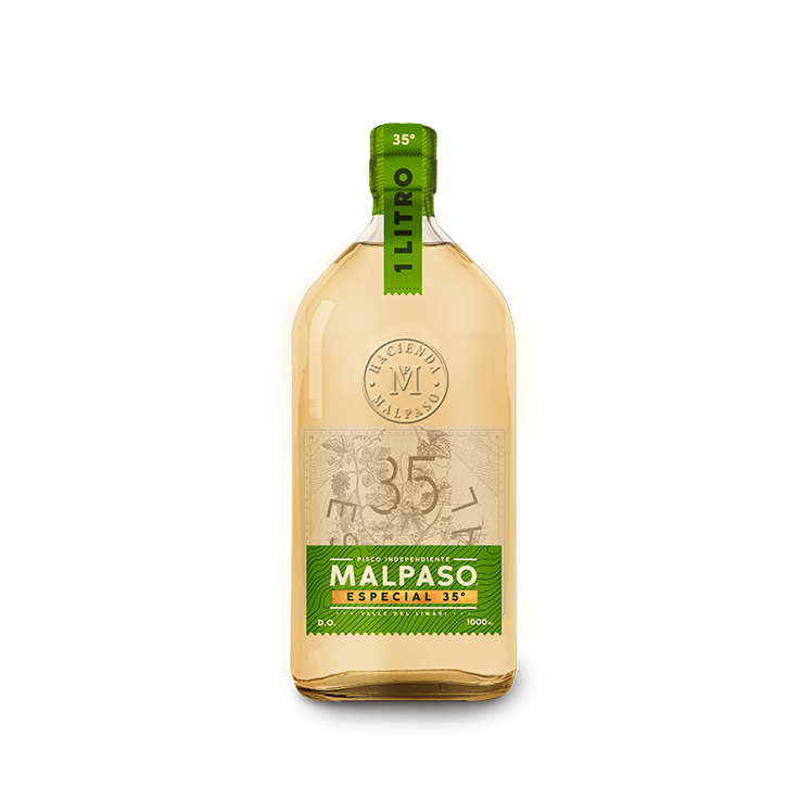 Pisco Malpaso 1Lt 35º X6