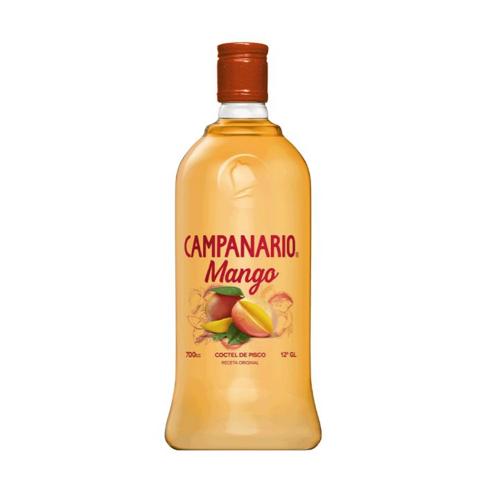 Pisco Campanario Mango Sour 700cc X12