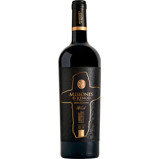 Vino Misiones de Rengo Black Cabernet 14º 750cc X3