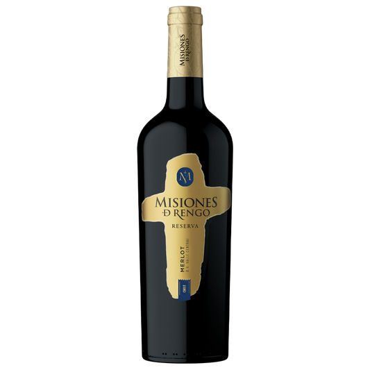 Vino Misiones de Rengo Reserva Merlot 13,5º 750cc X3