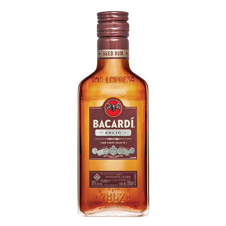 Ron Bacardi Añejo 38º Petaca 200cc X24