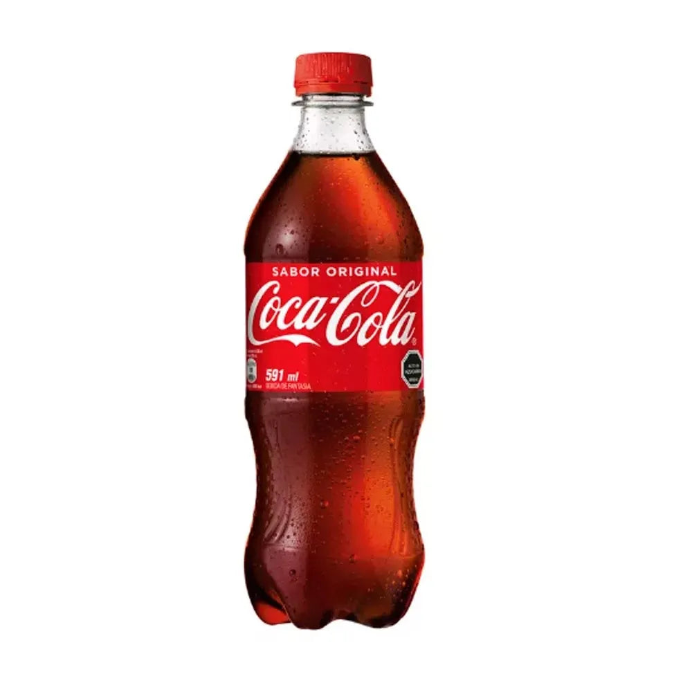 Bebida Coca Cola 591cc X6