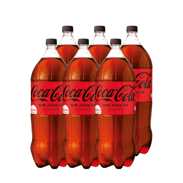 Bebida Coca Cola Zero 3Lt X6