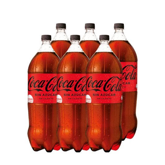 Bebida Coca Cola Zero 3Lt X6