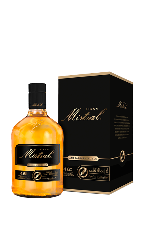 Pisco Mistral 46º 750cc X6