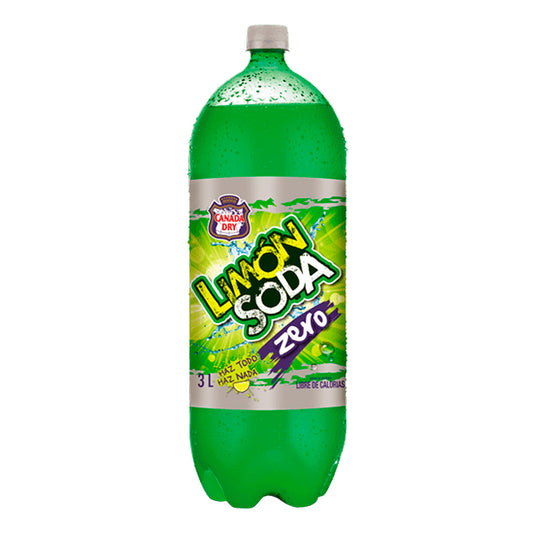 Bebida Limón Soda Zero 3Lt X6