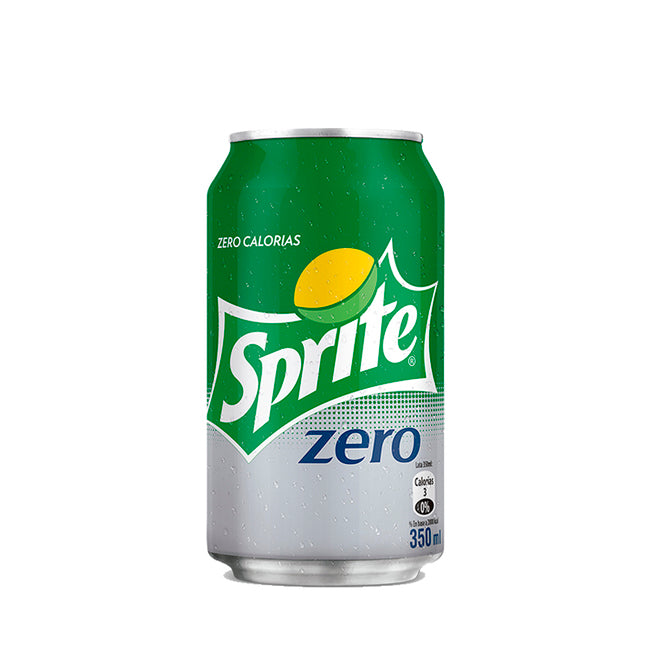 Bebida Sprite Zero Lata 350cc X24